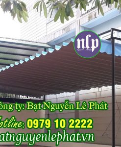 Bảng Giá Mái Xếp Di Động Tại Bến Tre | Mái Hiên | Mái Bạt Che Xếp Uy Tín Nhất