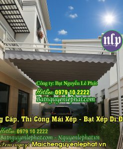 Thay Bạt Mái Hiên Mái Xếp, Thay Bạt Che Nắng Kéo Ngoài Trời Sông Cầu Chí Thạnh, Phú Yên