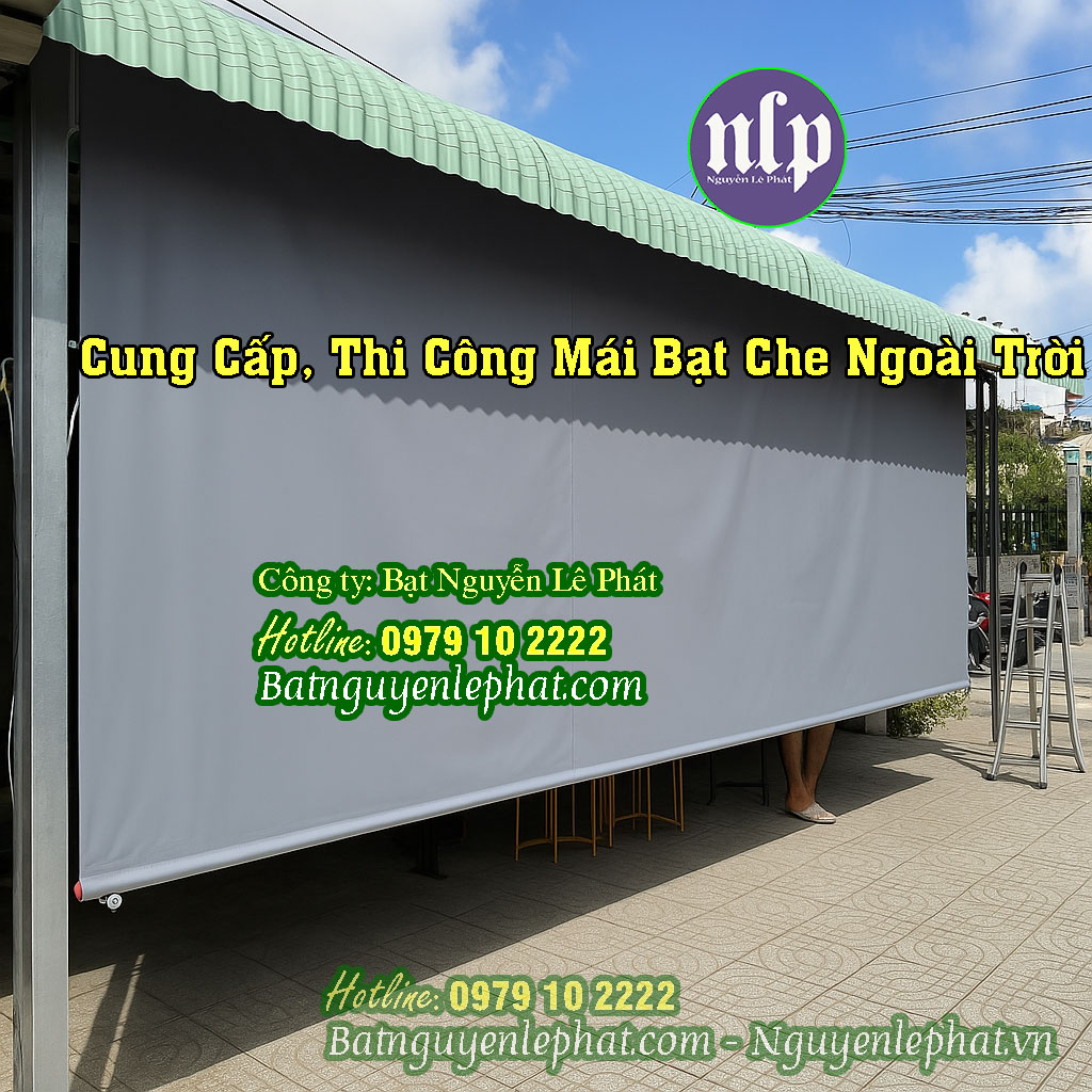 Mái Bạt Thả Kéo Dây Mái Bạt Thả Kéo Dây