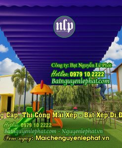 Mái Bạt Kéo Nhà Xe Diện Tích Lớn Giá Tốt Ở Cẩm Mỹ, Mái Bạt Kéo Ngoài Trời Tại Đồng Nai