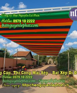 [Bảng giá 2026] Giá Mái Bạt Xếp Lượn Sóng Tại Kiên Giang - Bạt Kéo Ngoài Trời Đẹp Bền Nhất