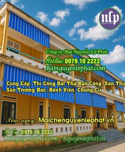 Báo Giá Bạt Mái Thả Tự Cuốn Chất Liệu Vải Nhật, Hàn Giá Rẻ, Siêu Bền Tại Long An