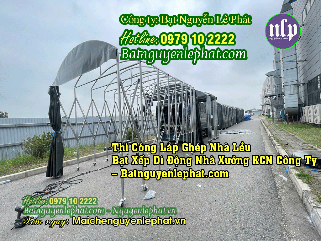 Nhà Lều Mái Vòm Xếp Di Động Biên Hòa – Giải Pháp Kho Vận & Sự Kiện #1