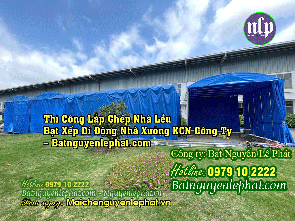 Batnguyenlephat.vn – Thi Công Nhà Lều Mái Vòm Xếp Di Động Tại Biên Hòa