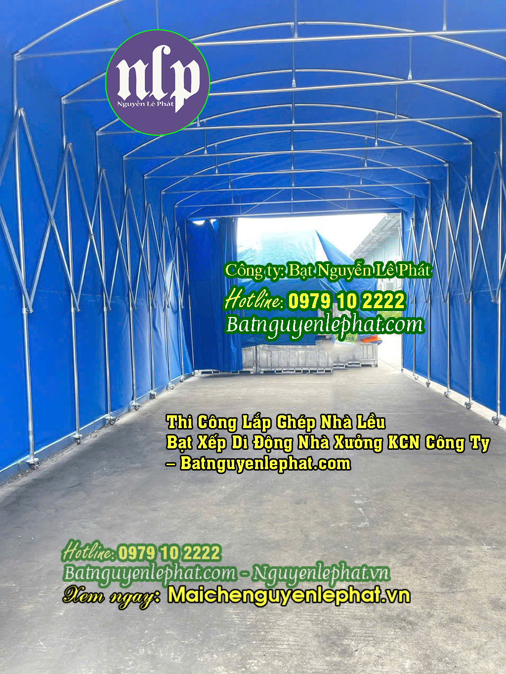 Nhà Lều Mái Vòm Xếp Di Động Cho Xí Nghiệp, Công Ty Ở Biên Hòa – Đồng Nai