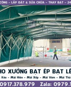 Mái Vòm Nhà Kho Diện Tích Lớn Ở Khu Công Nghiệp Becamex Tại Bình Phước.